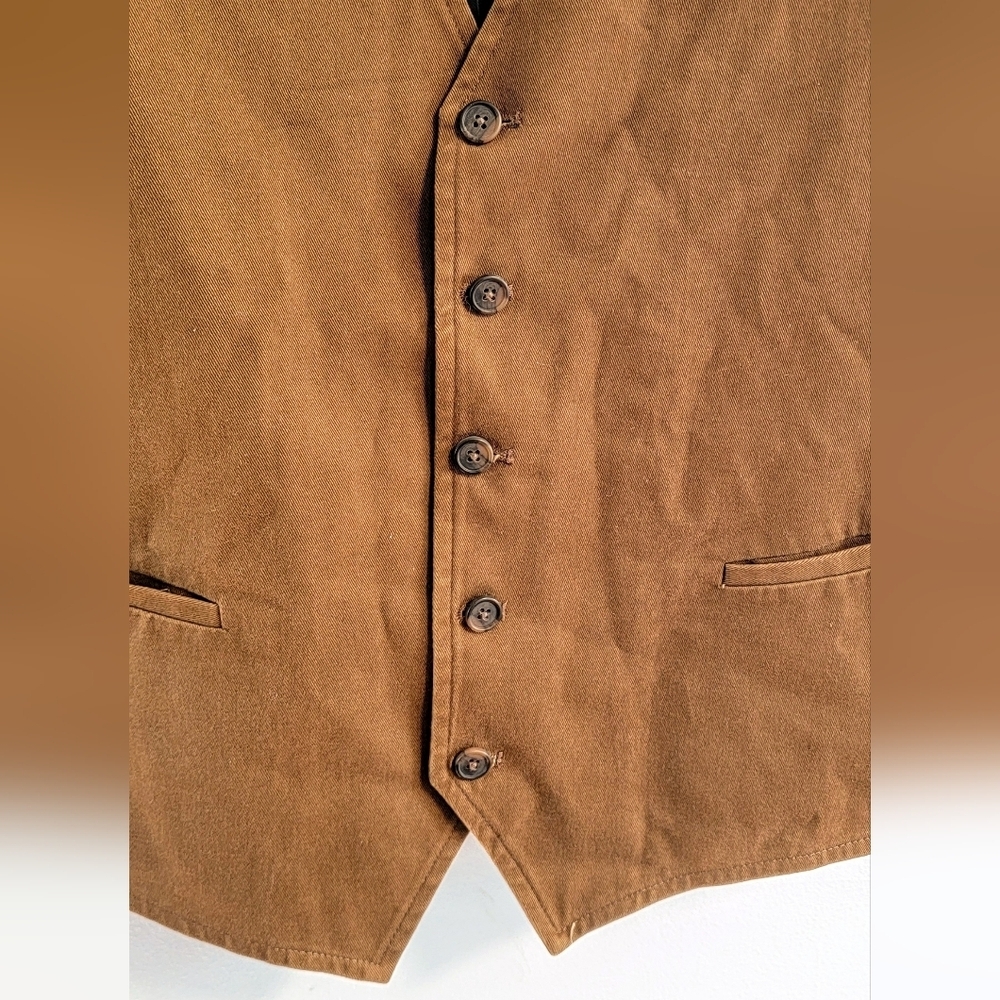 Madison Vest Western Cowboy Indie Boho Festival Rugged Vtg Inspired Cottagecore - Picture 2 of 9